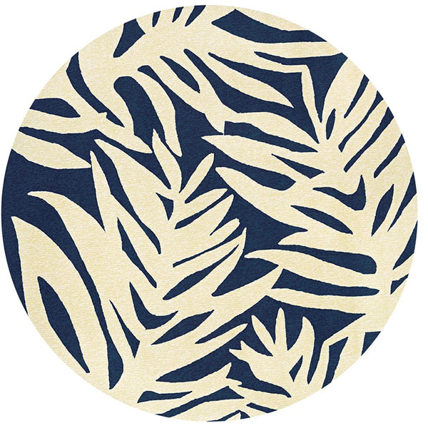Covington Palms-Navy by Couristan - Image 5